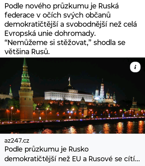 Demokracia na ruSSký spôsob 1